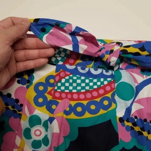 {J. Crew} Tie-back Tulip Skirt Ratti Kaleidoscope - Picture 12 of 15